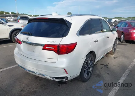 2020 Acura Mdx Advance Package z USA, uszkodzony, nr VIN 5J8YD4H82LL014592